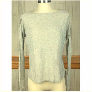 Lightweight Gray Sweater by Mossimo. Boat Neck